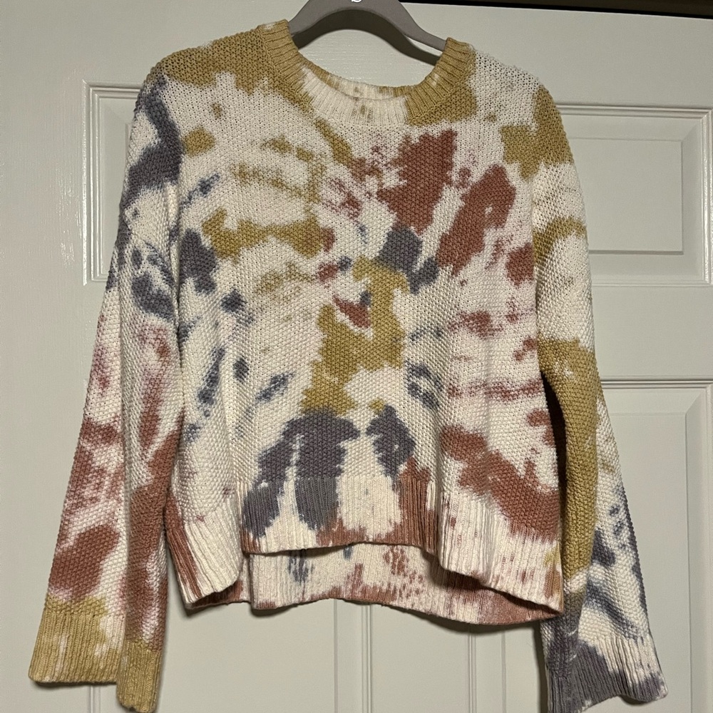 Madewell tie dye sweater